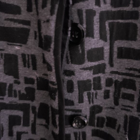 Dashing black and grey lined jacket. By Sandro Size X-Large - Picture 5 of 7